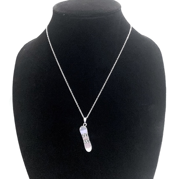 Snowboarding Necklace May Be Personalized - Picture 3 of 10